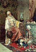 unknow artist, Arab or Arabic people and life. Orientalism oil paintings 193
